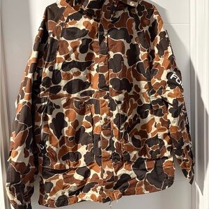 Four square Camo Ski & Snowboard Jacket - Brown and Black